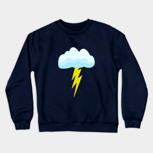 Strike me down! Lightning bolt! Crewneck Sweatshirt